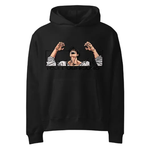 TOJI OVERSIZED HOODIE - Front